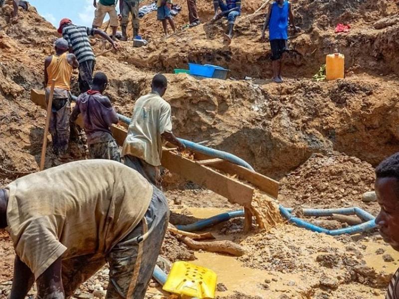 Un site d'exploitation minière artisanale au Lualaba. [Photo d'illustration]