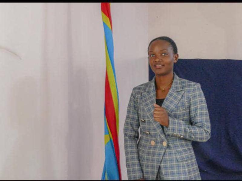 La jeune éco-garde du Parc national des Virunga, Florence Sheria