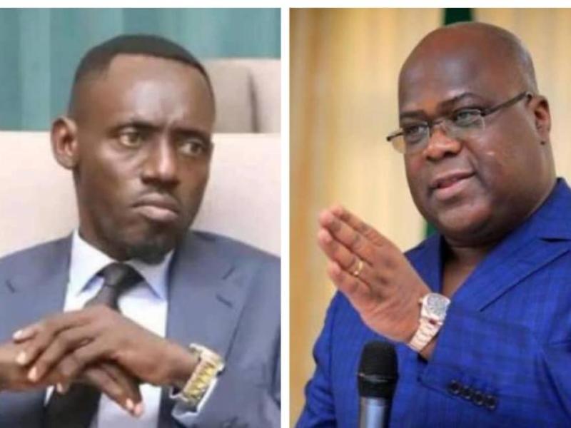 Prince Epenge et Félix Tshisekedi. [Photo d'illustration]