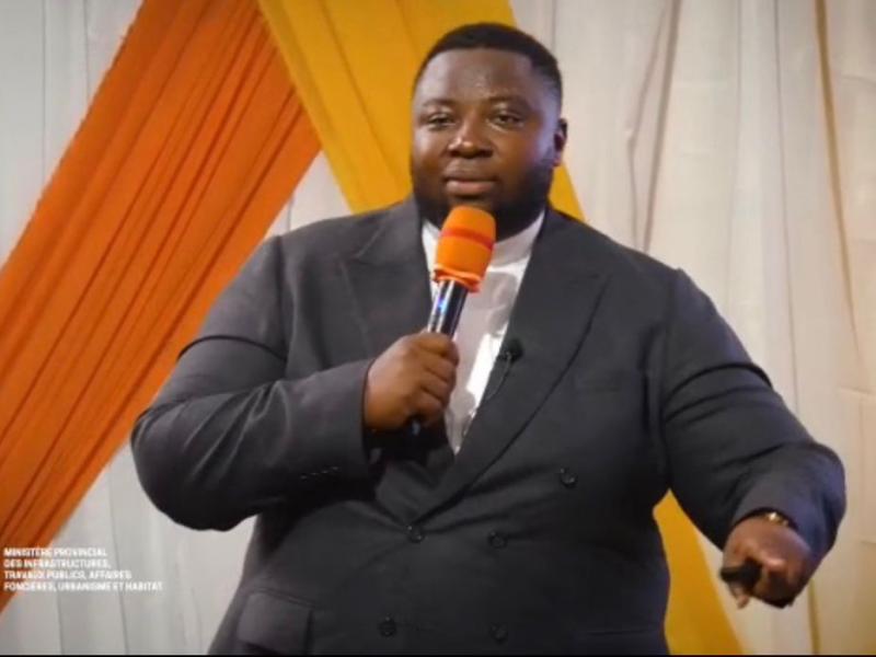 Alain Tshilungu, ministre provincial des ITPR de Kinshasa [photo d’illustration]