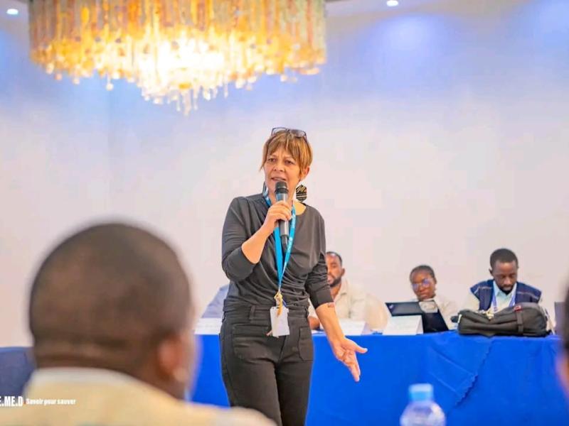 Karine Buisset de l'ONG UNICEF [photo d'illustration]