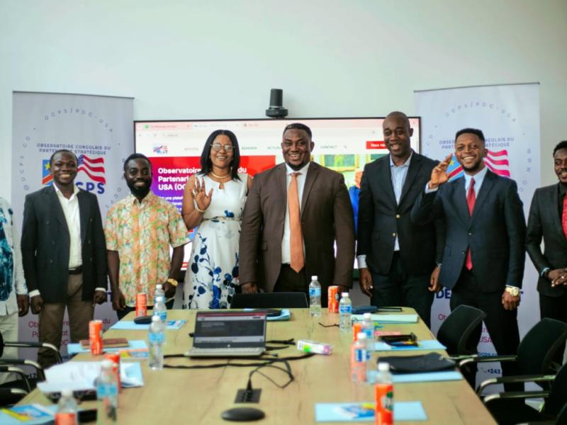 Jimmy Mukendi, Président de l'Observatoire Congolais du Partenariat Stratégique (OCPS)