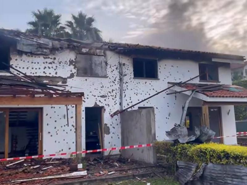 Une maison où logeait Karine Buisset tuée lors d’une frappe des drones dans la ville de Goma [photo d’illustration]