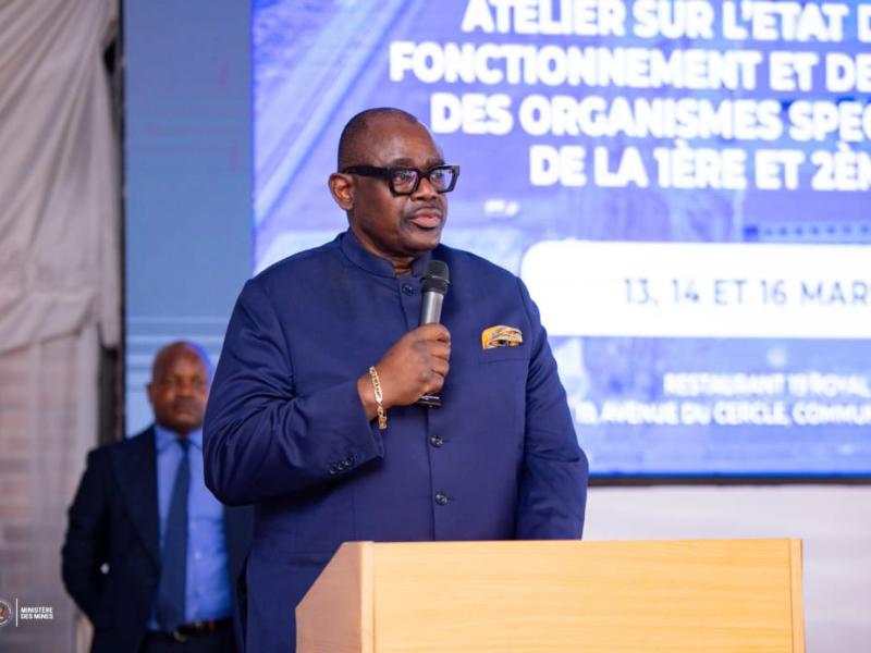 Le ministre des Mines, Louis Watum Kabamba [photo d'illustration]