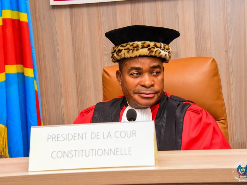 Dieudonné Kamuleta, Président de la Cour constitutionnelle