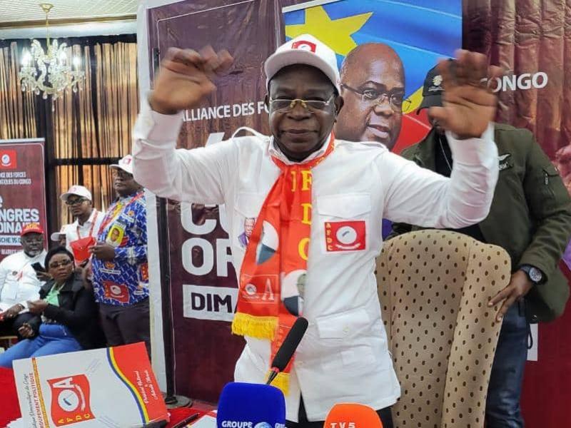 Bahati Lukwebo, président national du parti politique AFDC [photo d'illustration]