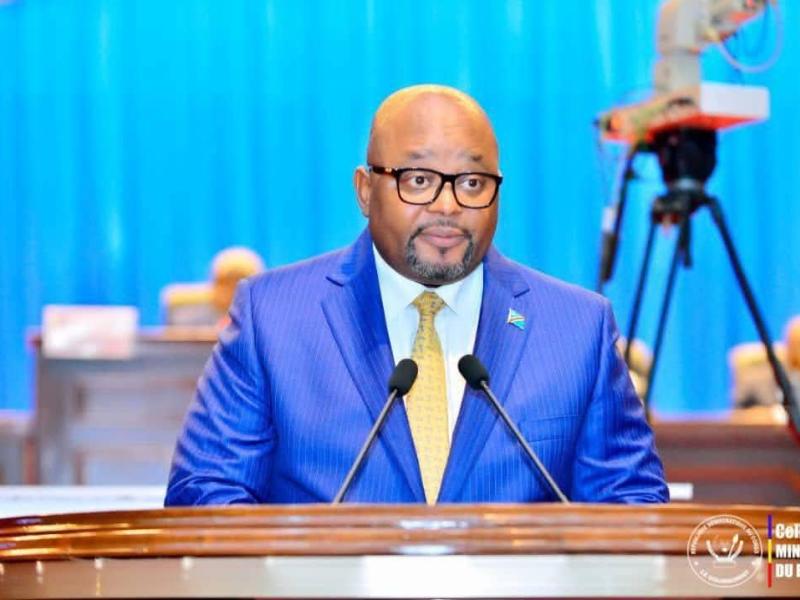 Le président de l'Assemblée Aimé Boji [photo d'illustration]