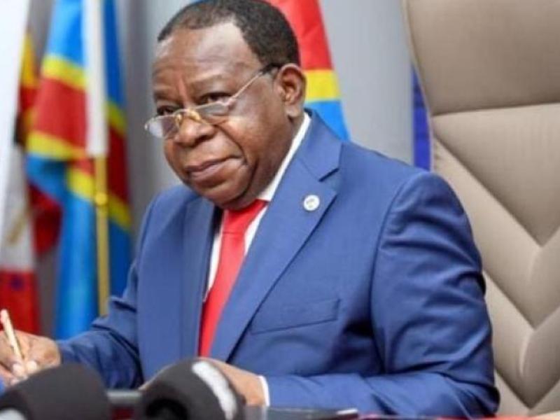 Modeste Bahati Lukwebo, deuxième vice-président du Sénat congolais et président national du parti politique AFDC