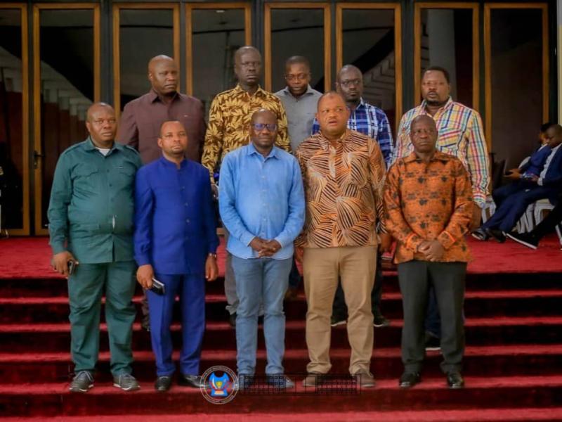Les membres du caucus des parlementaires de la province d'Ituri