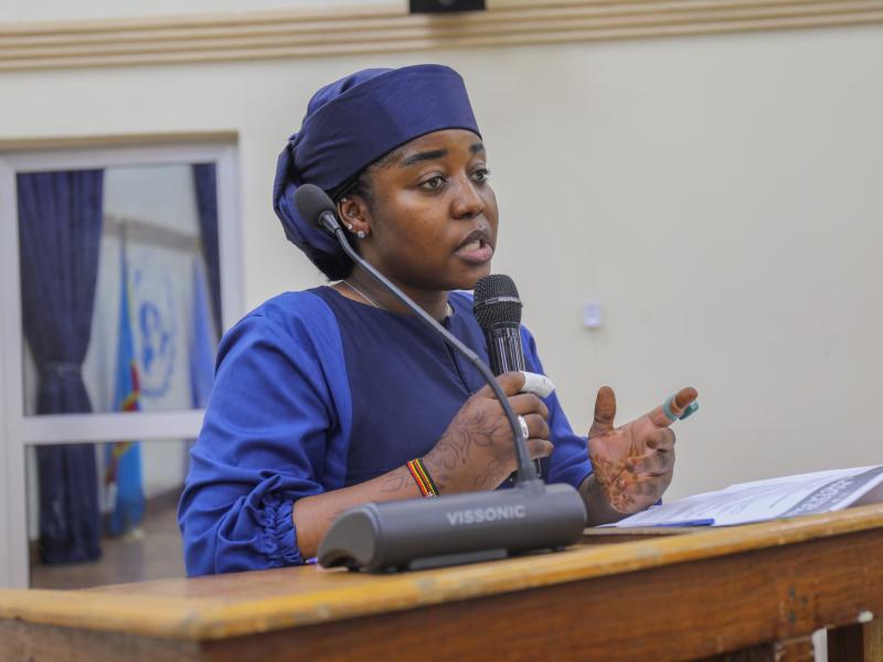 Maryam Bukar Hassan, mandataire mondiale des Nations Unies pour la paix