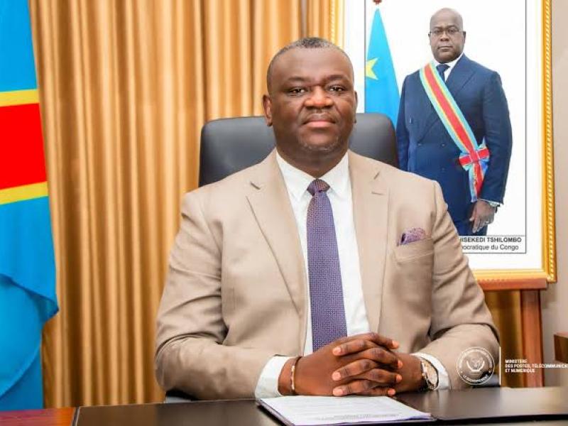 Le ministre de l’Économie numérique Augustin Kibassa [photo d'illustration]