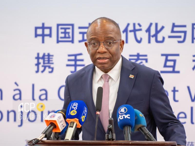 Le ministre d'État en charge de la Justice et Garde des sceaux, Guillaume Ngefa.