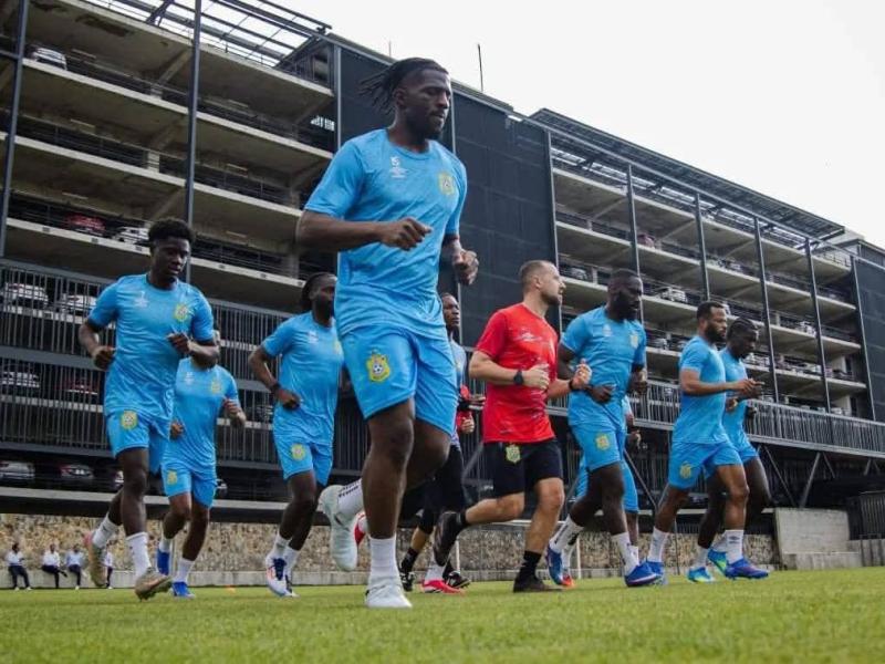 Quelques joueurs congolais lors d'une séance d'entraînement au Mexique [photo d'illustration]