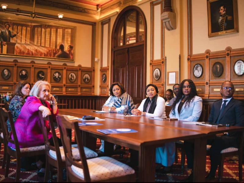 La Première Dame Dénise Nyakeru Tshisekedi et sa délégation reçues par Melania Trump, la Première Dame des États-Unis d'Amérique