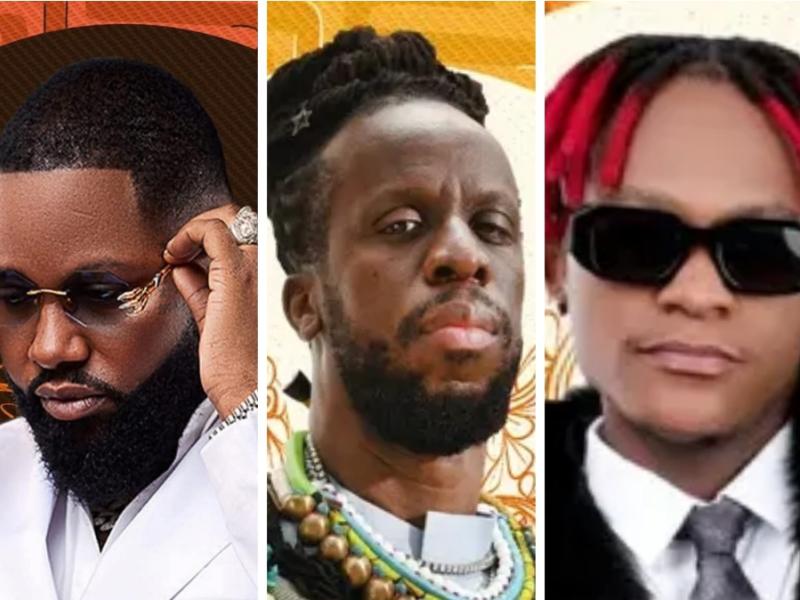 Ferré Gola, Youssoupha, et Innoss'b. [Photo d'illustration]