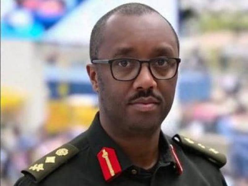 Colonel BAZATOHA Raoul, identifié comme l'officier venu au secours des agents soupçonnés d'intrusion à l'hôtel de Dénise Nyakeru Tshisekedi à Washington.