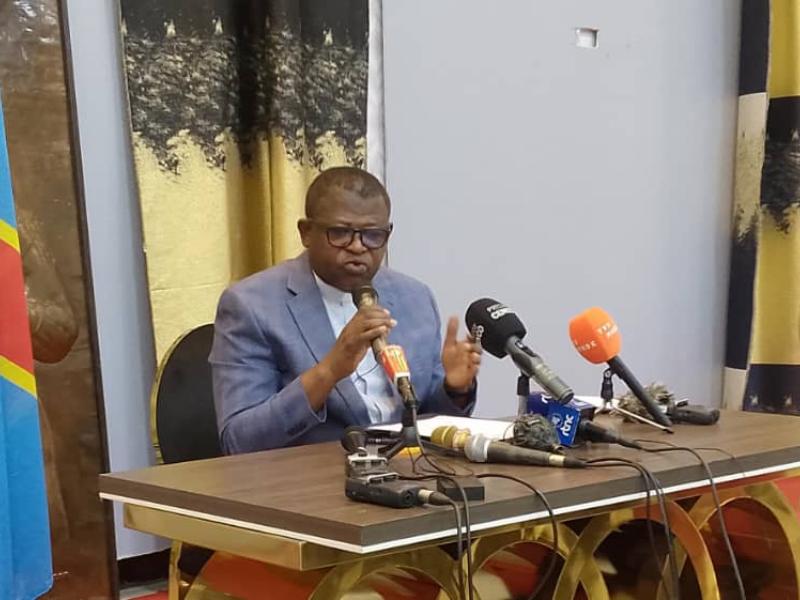 Monseigneur Donatien Nshole, Secrétaire général de la CENCO