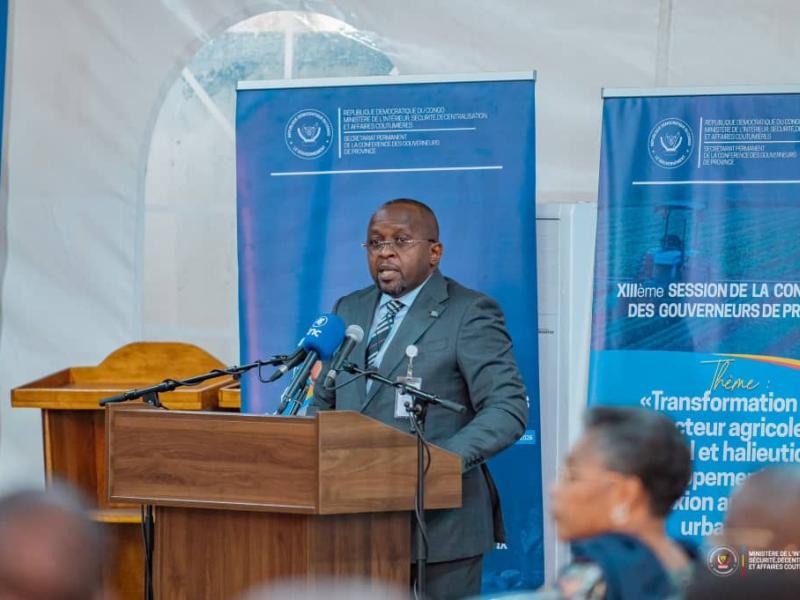 Jacquemin Shabani, Vice-premier ministre, ministre de l'intérieur du Gouvernement de la RDC