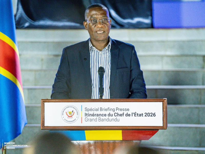 Guylain Nyembo, ministre d'État, ministre en charge du Plan