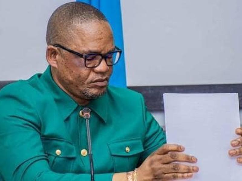 Peter kazadi, député national et haut cadre de l'UDPS, parti présidentiel