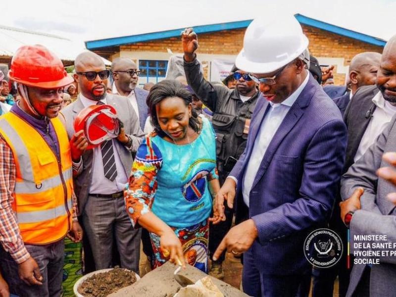Le ministre Samuel Roger Kamba lance les travaux de construction d’un établissement sanitaire en RDC [photo d’illustration]