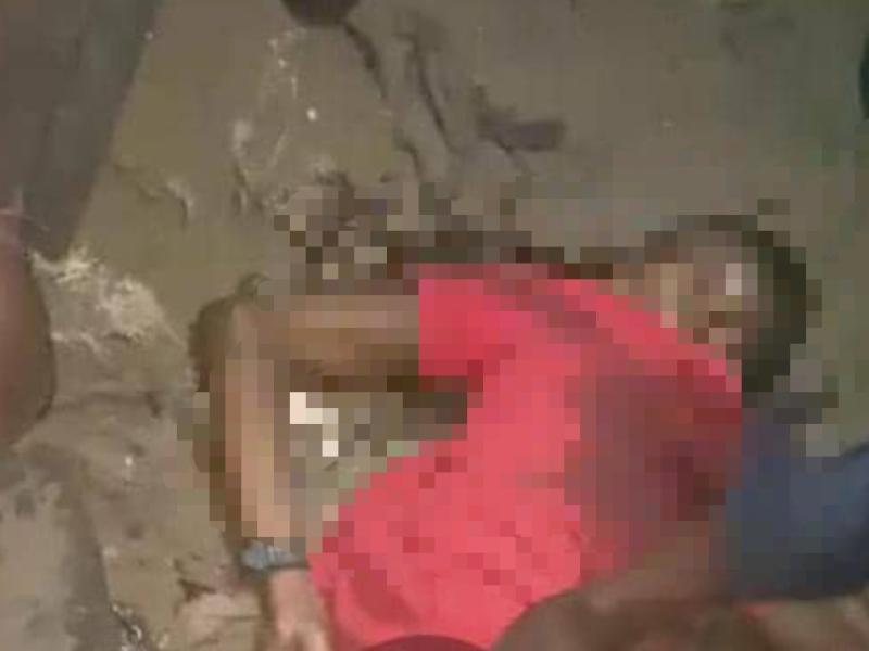 La victime après l'incident [photo d'illustration]