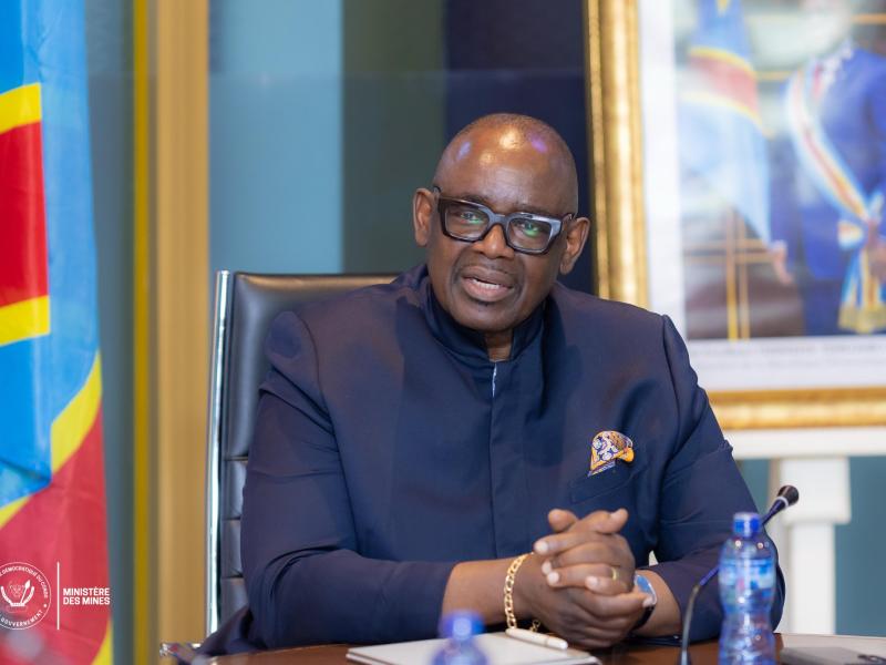 Louis Watum Kabamba,  ministre des Mines en RDC