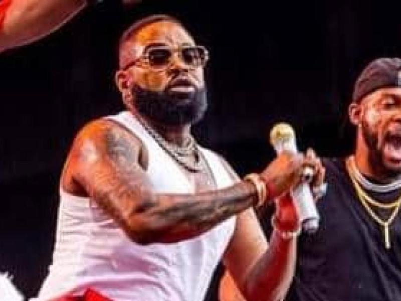 Ferré Gola et l'un de ses danseurs au Festival Couleur Café de Bruxelles. [Photo d'illustration]