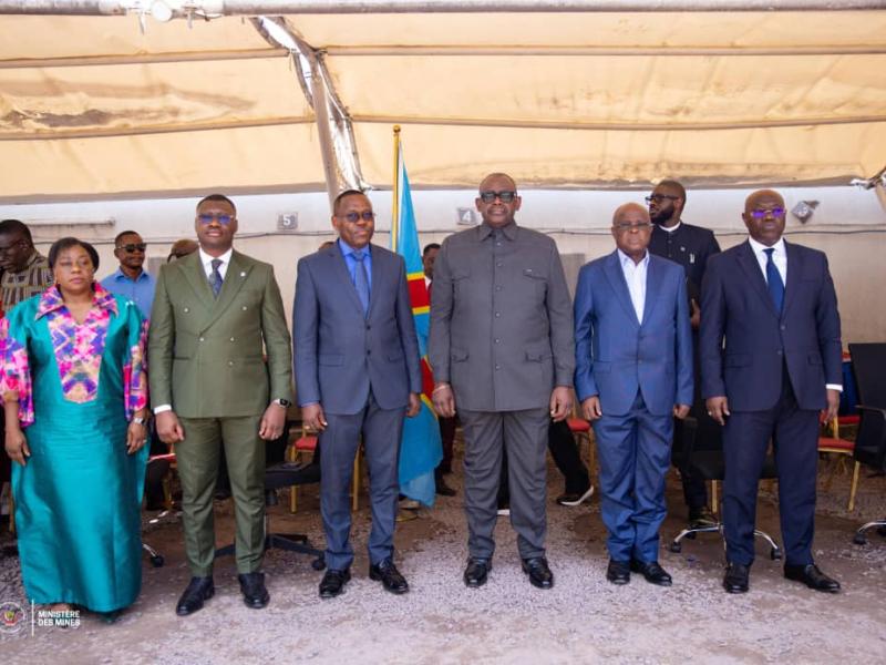 Louis Watum Kabamba en mission de terrain, à Kinshasa, pour moderniser l’administration minière [photo d’illustration]