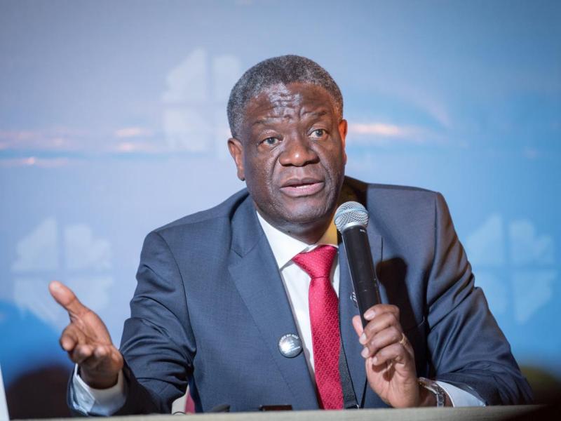 Le Prix Nobel de la paix Denis Mukwege  [photo d’illustration]