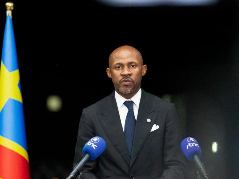 Le ministre de la Communication et Médias, Patrick Muyaya, porte-parole du Gouvernement de la République démocratique du Congo