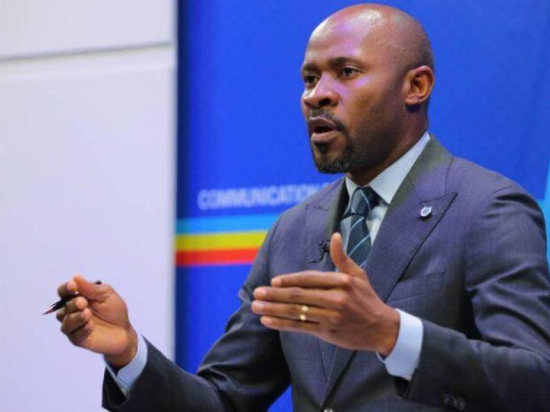 Le ministre de la communication et médias Patrick Muyaya [photo d'illustration]