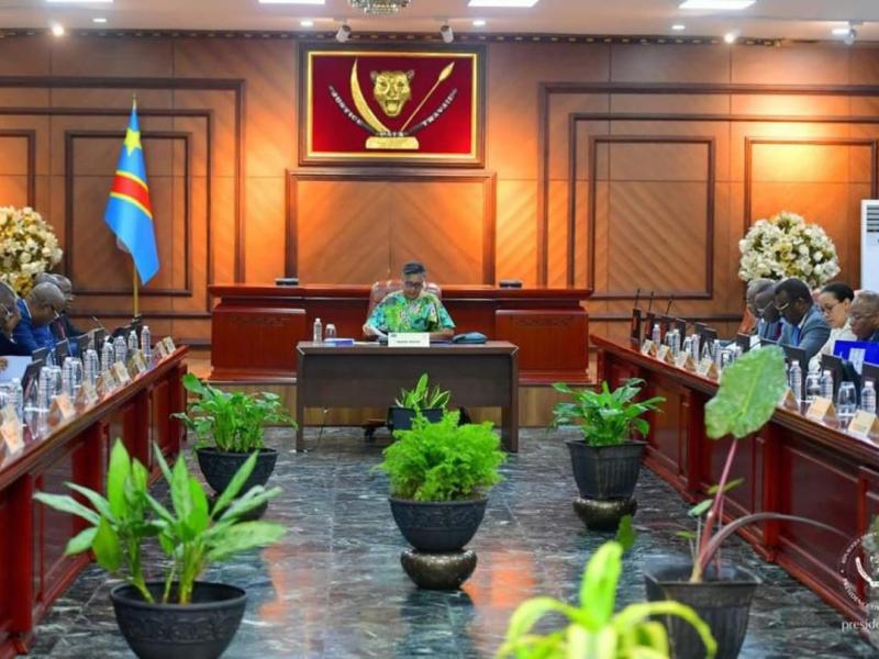 Les membres du gouvernement au cours du conseil des ministres [photo d'illustration]