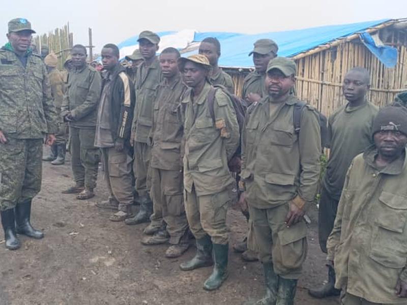 Des combattants du M23-AFC et Twirwaneho rendus auprès de l’Armée congolaise à Fizi [photo d’illustration]