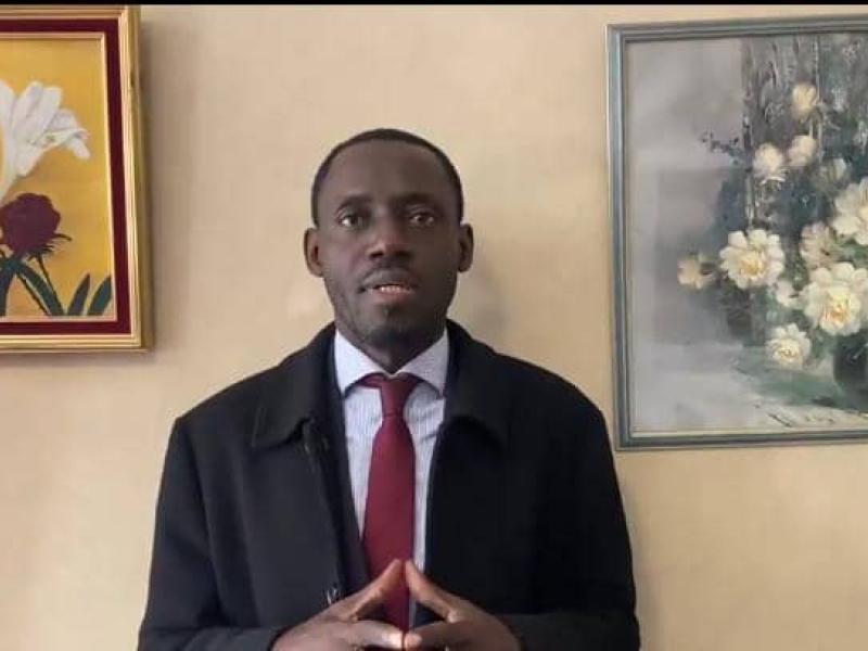 Prince Epenge, Porte parole de la coalition Lamuka et président national du parti politique de l'opposition, ADD/Congo.