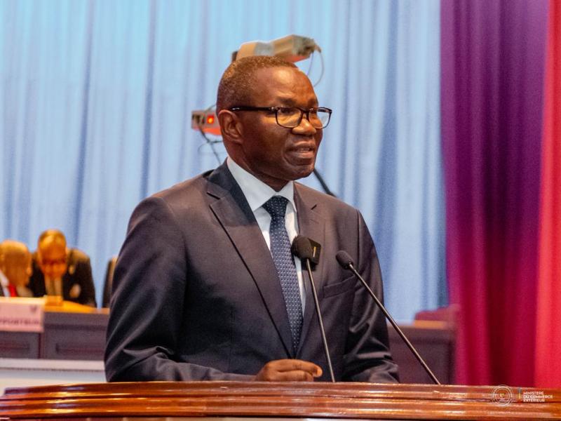 Julien Paluku Kahongya,  ministre du Commerce extérieur en RDC