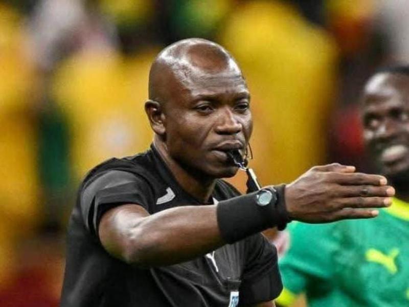 L'arbitre congolais Jean-Jacques Ndala lors de la finale Maroc-Sénégal. [Photo d'illustration]