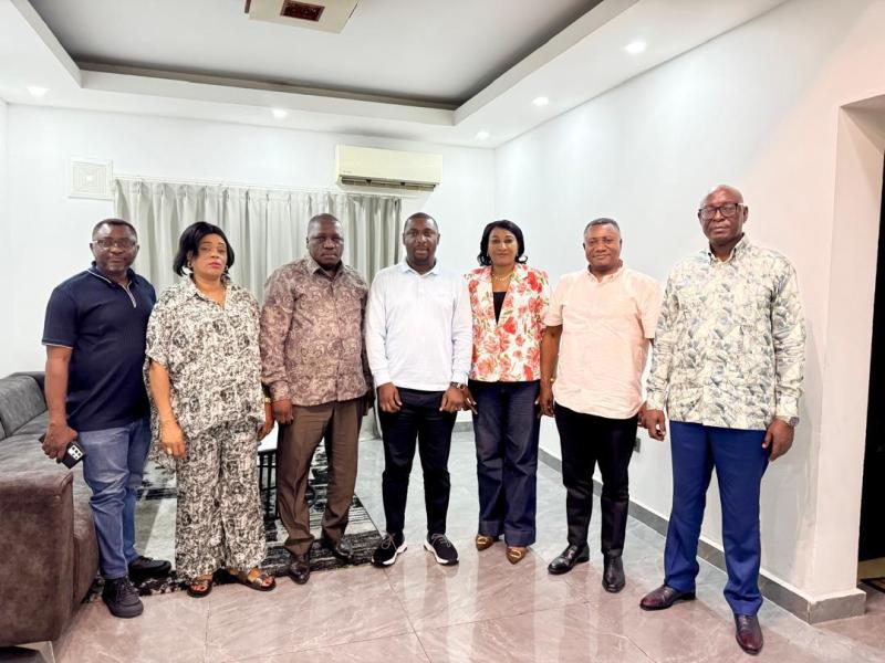 Quelques membres de la Dynamique des Députés nationaux et Sénateurs AFDC-A fidèles, loyaux, sincères et sans hypocrisie auprès du Président Tshisekedi