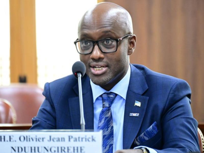 Olivier NDUHUNGIREHE, Ministre rwandais des affaires étrangères [photo d'illustration]