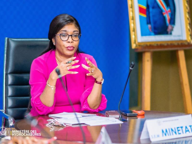 La ministre des Hydrocarbures, Acacia Bandubola [photo d'illustration]