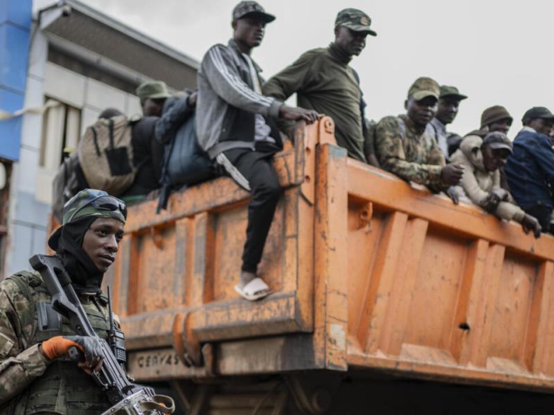 Des anciens militaires FARDC aux mains du M23, à Goma [photo d'illustration]