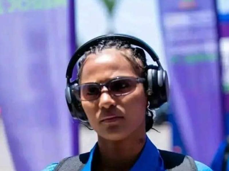 Eva Sumo, joueuse de l'équipe nationale féminine de la RDC. [Photo d'illustration]