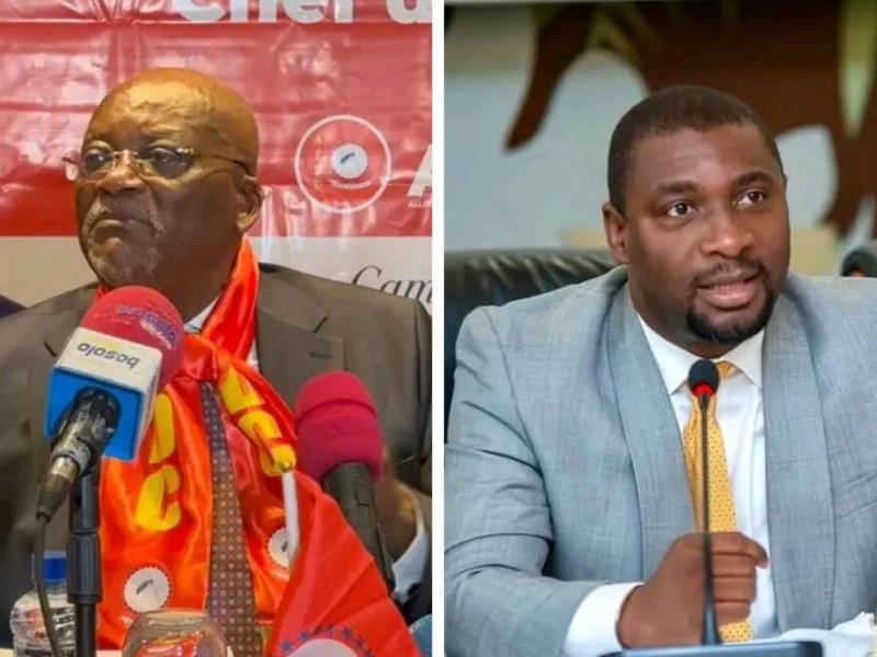 Otto BAHIZI et le député Patrick MUNYOMO, tous radiés du parti politique AFDC de Modeste BAHATI LUKWEBO