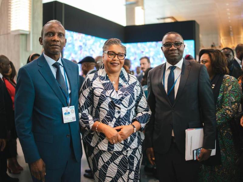 La délégation congolaise, conduite par la Première ministre Judith Suminwa, accompagnée du ministre du Commerce extérieur Julien Paluku et du ministre des Infrastructures John Banza. [Photo d’illustration]