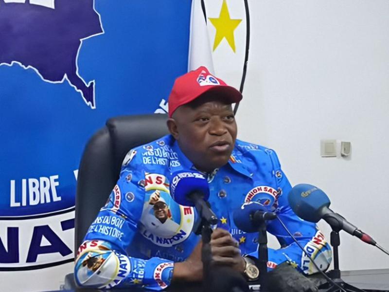 Professeur André Mbata, Secrétaire permanent de l'Union sacrée de la nation