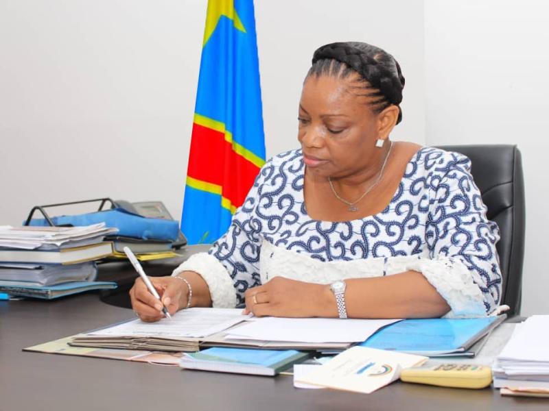 La ministre des Affaires sociales, Ève Bazaiba [photo d'illustration]