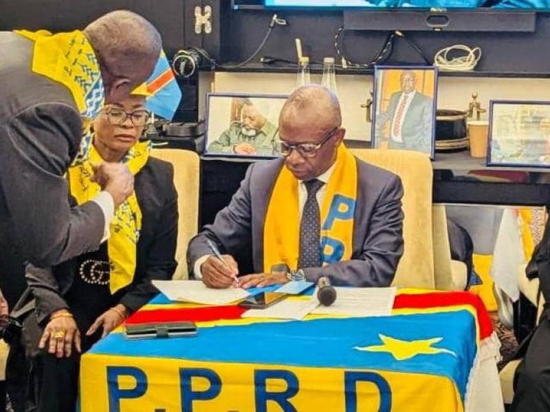 Nharly Amisi, coordonnateur du PPRD/Europe