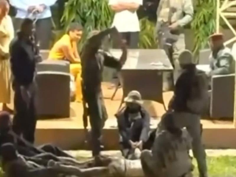 Un jeune homme pris à partir par les éléments FARDC dans une vidéo faisant le tour de la toile.