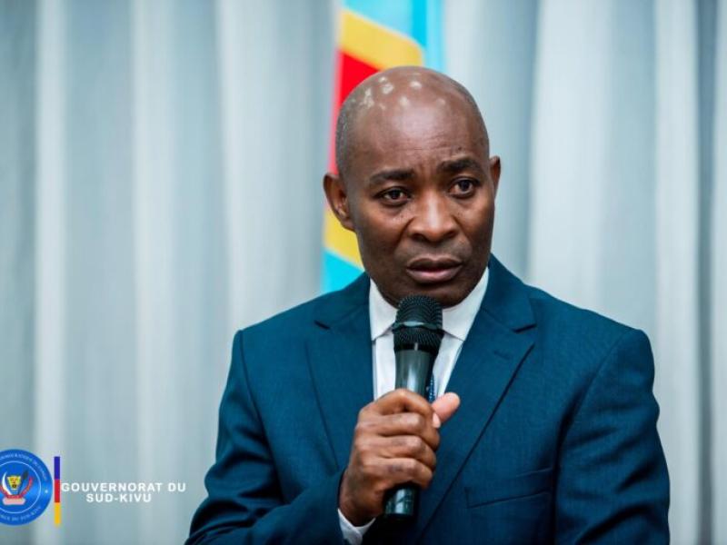 Le Gouverneur du Sud-kivu Jean-Jacques Purusi [photo d'illustration]