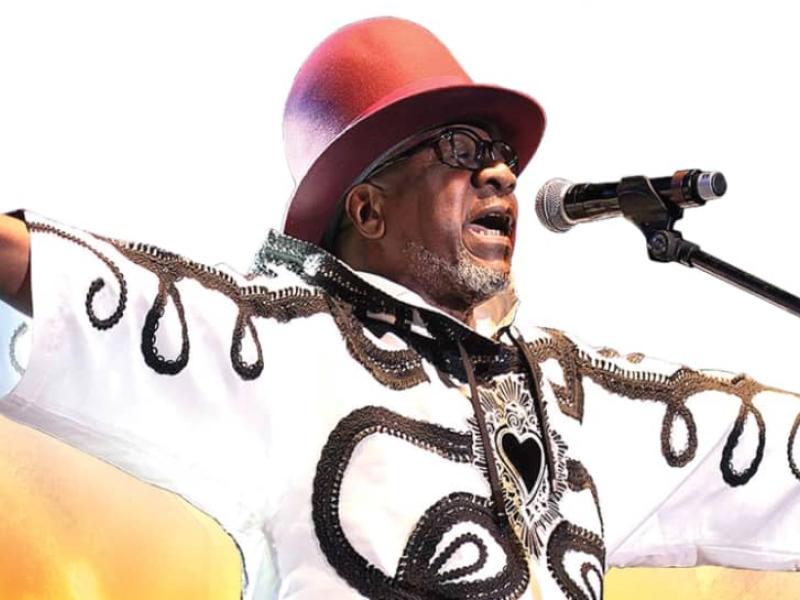 L'artiste musicien congolais Shungu Wembadio dit Papa Wemba.